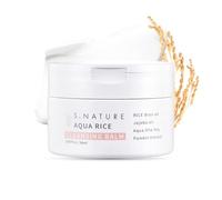 S.NATURE Aqua Rice, balsamo detergente struccante coreano, vegano, detergente per il viso e balsamo detergente, a base di acqua di riso e olio di salvataggio di riso, per tutti i tipi di pelle, 90 ml