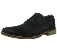 s.Oliver 13202, Scarpe Stringate Basse Oxford Uomo, Blu Navy Suede 890, 44 EU
