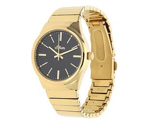 s. Oliver - -15127 Orologio da polso analogico al quarzo IP Gold So mqr