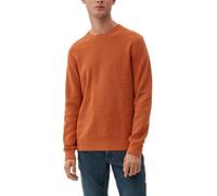s.Oliver 2118085 Maglione Lavorato a Maglia, Ruggine 2805, XL Uomo