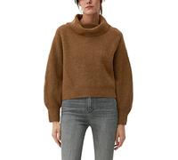 s.Oliver 2121163 Maglione Lavorato a Maglia, Marrone, 40 Donna