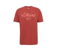 s.Oliver Maglietta rosso / rosso pastello, Taglia XL