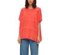 s.Oliver 2144509 Poncho, Arancione 2590, Taglia Unica Donna