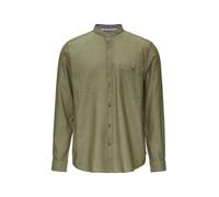 s.Oliver 2148588 Camicia a Maniche Lunghe con Colletto Alto, 77k2 Verde, 3XL Uomo