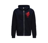 s.Oliver 2150078 Felpa, 5978 Blu, L Uomo