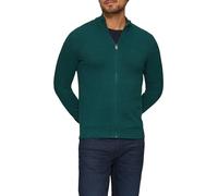 s.Oliver 2152205 Maglione Cardigan, Blu Verde 67W0, S Uomo
