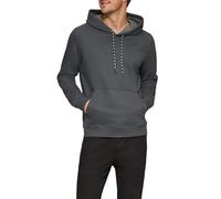 s.Oliver 2153546 Felpa con Cappuccio, Grigio/Nero 95d1, M Uomo