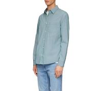 s.Oliver 2156029 Camicia con Minimal AOP, Slim Fit, 01A1, M Uomo