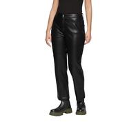 s.Oliver 2156572 Pantaloni in Finta Pelle, Gamba Svasata, 9999, 48 Donna