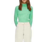 s.Oliver 2159059 Maglia a Maniche Lunghe con Collo a Tartaruga, Verde Lime, 48 Donna