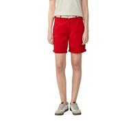 s.Oliver 2161341 Bermuda Chino con Cintura, Colore: Rosso, 40 Donna