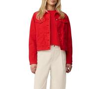 s.Oliver 2163575 Giacca in Jeans, Colore: Rosso, 52 Donna