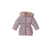 s.Oliver 2171373 Cappotto Trapuntato con Cappuccio e Cintura, 45A1, 122 Bambine e Ragazze