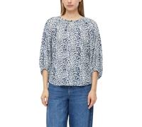 s.Oliver 2181020 - Camicia da Donna con Maniche a 3/4, Blu, 46