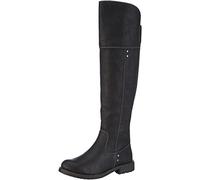 s.Oliver 26618, Stivali sopra Il Ginocchio Donna, Nero (Schwarz (Black 1)), 40