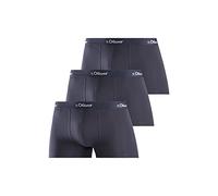 s.Oliver 3 Boxer Basic Pantaloncino, Blu Navy, M (Pacco da 3) Uomo