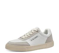 s.Oliver 5-13614-42, Scarpe da Ginnastica Uomo, Bianco Grigio, 41 EU