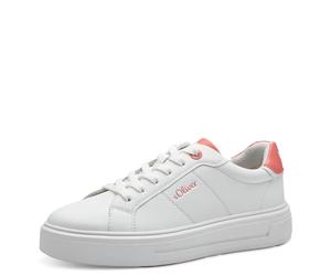 s.Oliver 5-23635-42, Scarpe da Ginnastica Donna, Bianco Corallo, 40 EU