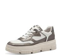 s.Oliver 5-23638-43, Scarpe da Ginnastica Donna, Bianco Grigio, 40 EU