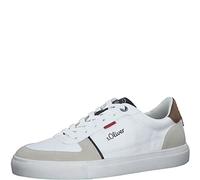 s.Oliver 5-5-13621-30, Sneaker, Uomo, Bianco White Comb, 42 EU