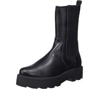 s.Oliver 5-5-25482-29, Stivali Chelsea Donna, Pelle Nera, 40 EU