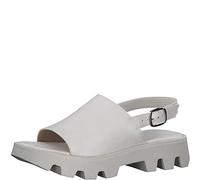 s.Oliver 5-5-28211-20, Sandali, Donna, Beige Offwht Leather, 40 EU