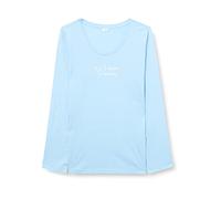 s.Oliver AK-142-1-45 Parte Superiore del Pigiama, Himmelblau, 46-48 Donna