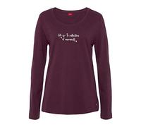 s.Oliver Ak-142-1-45 Parte Superiore del Pigiama, Rosa Antico, 38/40 IT Donna