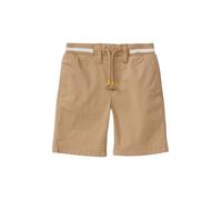 s.Oliver Bermuda in Cotone Elasticizzato con Orlo a Costine, Beige., 134