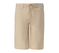 s.Oliver Big Size 2148436 Bermuda in Misto Lino, Beige 8155, 48 Uomo