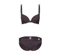 s.Oliver Bikini marrone scuro Donna - Abbigliamento - Moda mare - Bikini - Completi bikini - Coppe grandi s.Oliver L