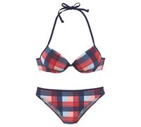 s.Oliver Bikini navy / blu chiaro / rosa / rosso pastello Donna s.Oliver SxB navy / blu chiaro / rosa / rosso pastello