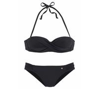 s.Oliver Bikini nero Donna - Abbigliamento - Moda mare - Bikini - Completi bikini - Coppe grandi s.Oliver XXS