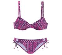 s.Oliver Bikini rosa / rosso violaceo / bianco Donna s.Oliver SxD rosa / rosso violaceo / bianco