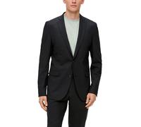s.Oliver BLACK LABEL 2149088 Giacca Elegante da Lavoro, 9999 Nero, 46 Uomo