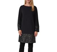 s.Oliver BLACK LABEL 2173649 Abito Manica Lunga con Paillettes, 9999, 50 Donna