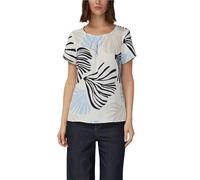 s.Oliver BLACK LABEL 2175066 Camicetta Crepe con Stampa Integrale, 03A5, 40 Donna