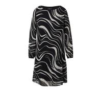 s.Oliver BLACK LABEL Abito da cocktail nero / offwhite Donna s.Oliver BLACK LABEL 44