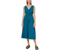 s.Oliver Black Label Abito da Donna, vestibilità Normale, Blue Green, 48