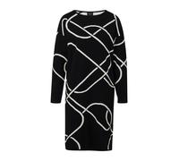 s.Oliver BLACK LABEL Abito nero / bianco Donna - Abbigliamento - Taglie comode - Abiti - Abiti camicia s.Oliver BLACK LABEL 36