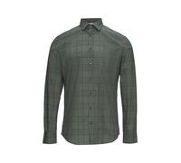 s.Oliver BLACK LABEL Camicia verde scuro / nero Uomo s.Oliver BLACK LABEL M-L verde scuro / nero