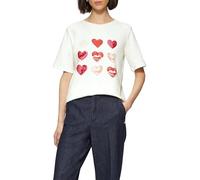 s.Oliver BLACK LABEL Maglietta da Donna con opere d'Arte - Casual ed Elegante per Tutti i Giorni e L'Ufficio, 02d4, 50