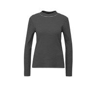 s.Oliver BLACK LABEL Maglietta nero / bianco Donna s.Oliver BLACK LABEL M-L nero / bianco