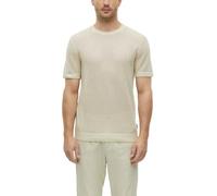 s.Oliver Black Label Maglione da Donna a Maniche Corte 2179643, Beige., XL