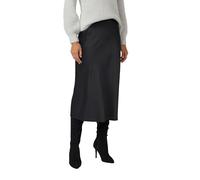 s.Oliver Black Label Maxi Gonna da Donna 2173927, Slim Fit, Grigio/Nero, 46