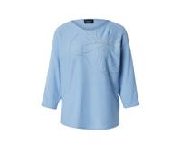 s.Oliver BLACK LABEL Pullover blu cielo / argento Donna s.Oliver BLACK LABEL XL blu cielo / argento
