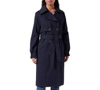 s.Oliver BLACK LABEL Trenchcoat Trench, Blue, 38 da Donna