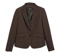 s.Oliver - Blazer in Twill Strutturato - - Jackets - Donna - Marrone - 3XL