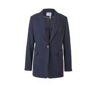s.Oliver - Blazer lungo in misto viscosa - - Jackets - Donna - Blu - L