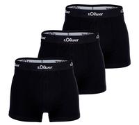 S.Oliver Boxer Da Uomo, Confezione Da 3 - Boxer In Cotone Stretch